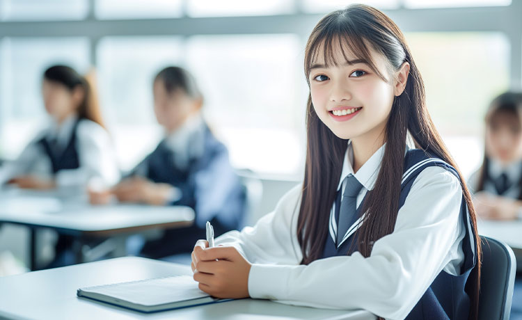 中高部は「社会に出て自分の人生を自分で生きるための準備をする場所」